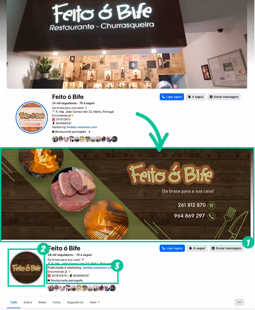 facebook profile transformation
